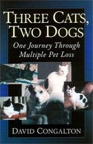 Three Cats, Two Dogs by David Congalton