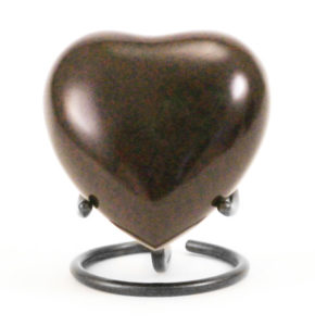 MAUS Earth Heart Keepsake Cremation Urn