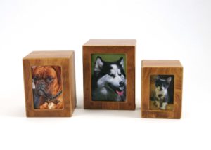 Birch Photo Box Cremation Urn