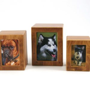 Birch Photo Box Cremation Urn