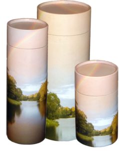 Rainbow Pond Scattering Urn