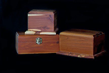 Complimentary Cedar Pet Cremation Urn